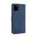 iPhone 11 Pro Wallet Style Skin Feel Calf Pattern Leather Case ,with Separate Card Slot - Blue