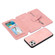 iPhone 11 Pro Detachable Frosted Magnetic Horizontal Flip Leather Case with Card Slots & Holder & Zipper Wallet & Photo Frame  - Pink