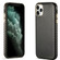 iPhone 11 Pro Carbon Fiber Leather Texture Kevlar Anti-fall Phone Protective Case  - Grey