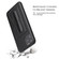 iPhone 11 Pro Fierre Shann Full Coverage Protective Leather Case with Holder & Card Slot  - Black