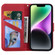 iPhone 11 Pro Cartoon Buckle Horizontal Flip Leather Phone Case - Red