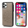 iPhone 11 Pro Double Buckle Mandala Pattern PU+TPU Protective Case with Card Slots & Holder & Photo Frame  - Grey