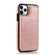 iPhone 11 Pro Double Buckle Mandala Pattern PU+TPU Protective Case with Card Slots & Holder & Photo Frame  - Rose Gold