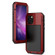 iPhone 11 Pro Metal Armor Triple Proofing  Protective Case - Red