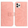 iPhone 11 Pro Skin Feel Sun Flower Pattern Flip Leather Phone Case with Lanyard - Pink