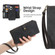 iPhone 11 Pro Zipper Wallet Detachable MagSafe Leather Phone Case - Black