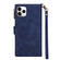 iPhone 11 Pro Zipper Multi-card Slots Horizontal Flip PU Leather Case with Holder & Card Slots & Wallet & Lanyard & Photo Frame  - Blue