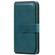 iPhone 11 Pro Multifunctional Magnetic Copper Buckle Horizontal Flip Solid Color Leather Case with 10 Card Slots & Wallet & Holder & Photo Frame - Dark Green