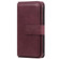 iPhone 11 Pro Multifunctional Magnetic Copper Buckle Horizontal Flip Solid Color Leather Case with 10 Card Slots & Wallet & Holder & Photo Frame - Wine Red