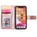 iPhone 11 Pro Multifunctional Magnetic Copper Buckle Horizontal Flip Solid Color Leather Case with 10 Card Slots & Wallet & Holder & Photo Frame - Rose Gold