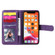 iPhone 11 Pro Multifunctional Magnetic Copper Buckle Horizontal Flip Solid Color Leather Case with 10 Card Slots & Wallet & Holder & Photo Frame - Purple