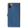 iPhone 11 Pro Stitching Skin Feel Magnetic Buckle Horizontal Flip PU Leather Case with Holder & Card Slots & Wallet  - Blue