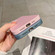 iPhone 11 Pro Frosted Tempered Glass Phone Case - Pink