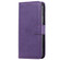 iPhone 11 Pro Solid Color Horizontal Flip Protective Case with Holder & Card Slots & Wallet & Photo Frame & Lanyard - Purple