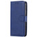 iPhone 11 Pro Solid Color Horizontal Flip Protective Case with Holder & Card Slots & Wallet & Photo Frame & Lanyard - Blue