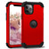 iPhone 11 Pro PC+ Silicone Three-piece Anti-drop Mobile Phone Protective Back Cover - Red