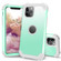 iPhone 11 Pro PC+ Silicone Three-piece Anti-drop Mobile Phone Protective Back Cover - Green