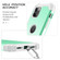 iPhone 11 Pro PC+ Silicone Three-piece Anti-drop Mobile Phone Protective Back Cover - Green
