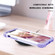 iPhone 11 Pro PC+ Silicone Three-piece Anti-drop Mobile Phone Protective Back Cover - Light purple