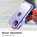 iPhone 11 Pro PC+ Silicone Three-piece Anti-drop Mobile Phone Protective Back Cover - Light purple
