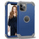 iPhone 11 Pro PC+ Silicone Three-piece Anti-drop Mobile Phone Protective Back Cover - Blue