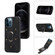 iPhone 11 Pro Armor Ring Wallet Back Cover Phone Case - Black