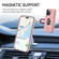 iPhone 11 Pro Armor Ring Wallet Back Cover Phone Case - Pink