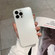 iPhone 11 Pro Frosted Tempered Glass Phone Case - White