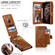 iPhone 11 Pro Retro Multifunctional Horizontal Flip PU Leather Case with Card Slot & Holder & Wallet & Photo Frame - Brown