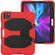 iPhone 11 Pro iPad Pro 11 inch  - 2020 Shockproof Colorful Silicon + PC Protective Case with Holder & Shoulder Strap & Hand Strap & Pen Slot - Red