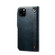 iPhone 11 Pro Denior Oil Wax Cowhide Magnetic Button Horizontal Flip Leather Case with Card Slots & Wallet - Dark Blue