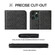 iPhone 11 Pro Crocodile Texture PC + TPU Horizontal Flip Leather Case with Holder & Card Slots & Wallet - Black