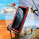iPhone 11 Pro Dustproof Shockproof Waterproof Silicone + Metal Protective Case - Red
