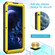 iPhone 11 Pro Dustproof Shockproof Waterproof Silicone + Metal Protective Case - Yellow
