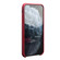 iPhone 11 Pro QIALINO Shockproof Cowhide Leather Protective Case - Red