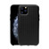 iPhone 11 Pro Mesh Texture Cowhide Leather Back Cover Semi-wrapped Shockproof Case  - Black
