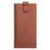 iPhone 11 Pro QIALINO Nappa Texture Top-grain Leather Horizontal Flip Wallet Case with Card Slots - Brown