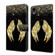 iPhone XR Crystal 3D Shockproof Protective Leather Phone Case - Golden Wings