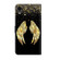iPhone XR Crystal 3D Shockproof Protective Leather Phone Case - Golden Wings