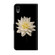 iPhone XR Crystal 3D Shockproof Protective Leather Phone Case - White Flower