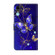 iPhone XR Crystal 3D Shockproof Protective Leather Phone Case - Diamond Butterfly