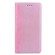 iPhone XR Business Stitching Horizontal Flip Leather Case with Double Folding & Bracket & Card Slots & Photo Frame & Wallet - Rose Gold