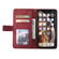 iPhone XR Skin Feel Splicing Horizontal Flip Leather Case with Holder & Card Slots & Wallet & Photo Frame - Red
