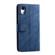 iPhone XR Skin Feel Splicing Horizontal Flip Leather Case with Holder & Card Slots & Wallet & Photo Frame - Blue