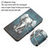 iPhone XR Colored Drawing Leather Phone Case - Earphone Elephant