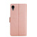 iPhone XR Ultra-thin Voltage Side Buckle PU + TPU Horizontal Flip Leather Case with Holder & Card Slot - Rose Gold