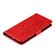 iPhone XR Feather Pattern Litchi Texture Horizontal Flip Leather Case with Wallet & Holder & Card Slots - Red