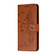 iPhone XR Feather Pattern Litchi Texture Horizontal Flip Leather Case with Wallet & Holder & Card Slots - Brown