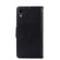 iPhone XR Crystal Texture Horizontal Flip Leather Case with Holder & Card Slots & Wallet - Black