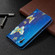 iPhone XR Colored Drawing Pattern Invisible Magnetic Horizontal Flip PU Leather Case with Holder & Card Slots & Wallet - Gold Butterflies